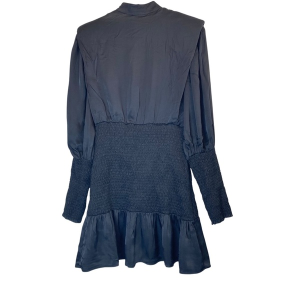 FARM RIO Heart Neckline Mini Dress in Black Size XS -NWT - Picture 4 of 12